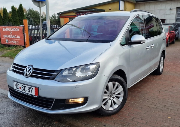 Volkswagen Sharan cena 42900 przebieg: 222000, rok produkcji 2011 z Sosnowiec małe 277